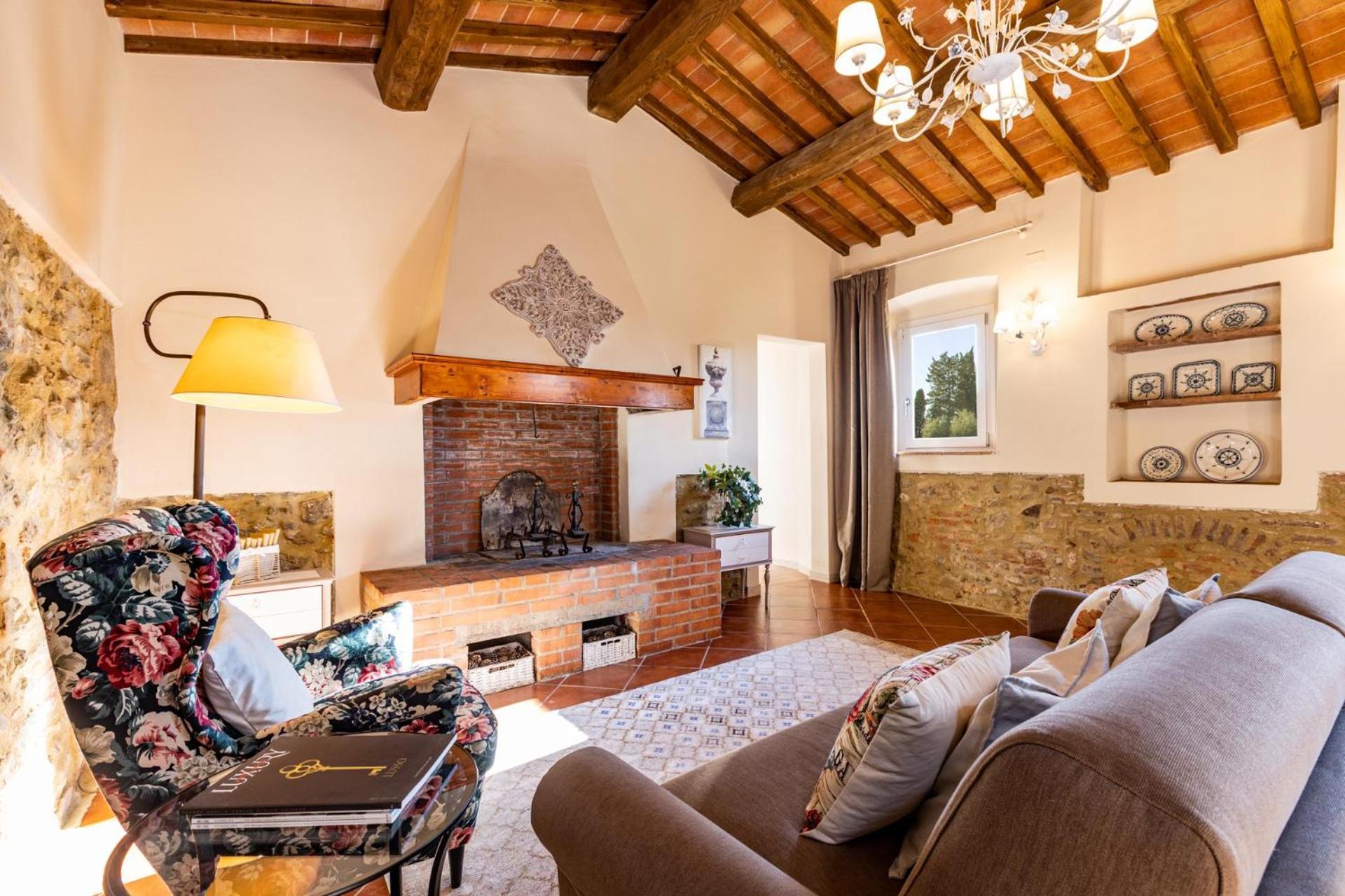 Gorgeous Villa Peccioli, With Private Pool, Ac, Wifi Legoli Exterior photo