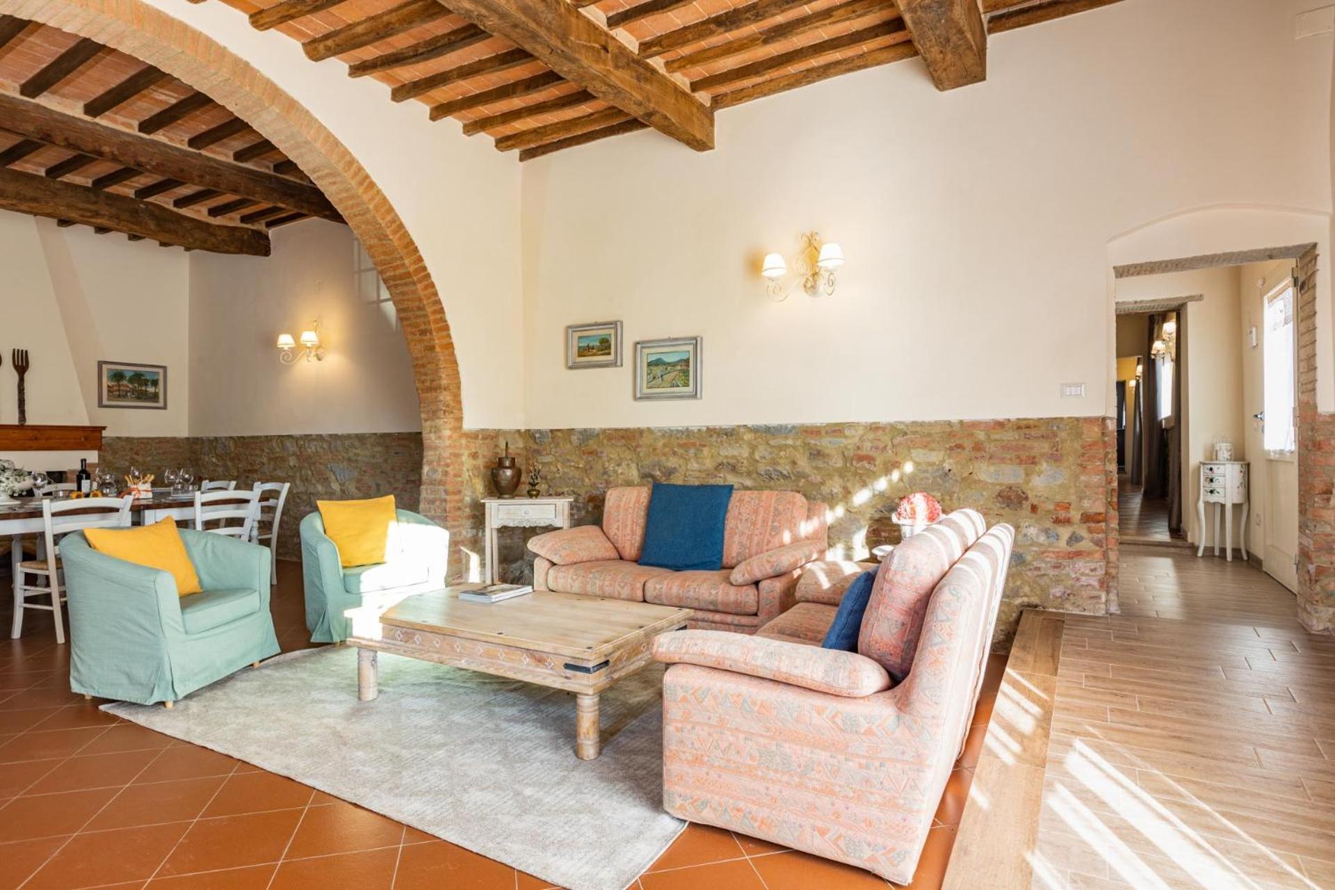 Gorgeous Villa Peccioli, With Private Pool, Ac, Wifi Legoli Exterior photo