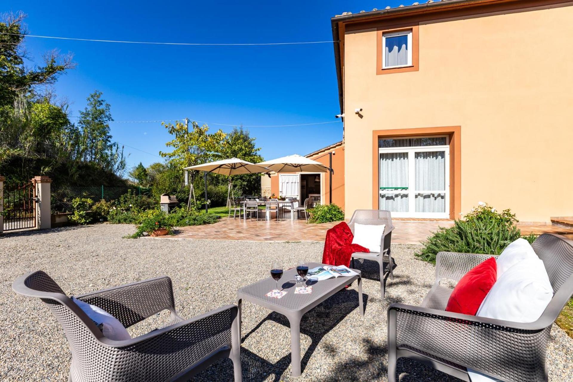 Gorgeous Villa Peccioli, With Private Pool, Ac, Wifi Legoli Exterior photo